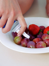 Eve Sweet Teases Invitingly In Kitchen With Enticing Fruit Salad Moments photo 10