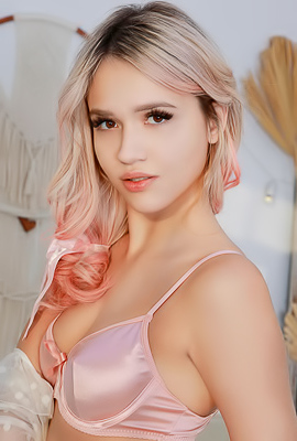 Novella Night Giving Her Perfect-handful Breasts A Squeeze