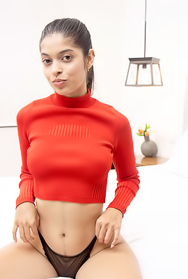>Gia Peel Off Her Thong And Sweater So She Can Show You All Of Her Sexy Goods