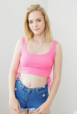 >Athena Fleurs Way Down To Her Fine Ass And Bare Pussy