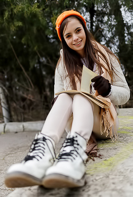 Neesa Has A Naughty Secret Beneath Her Casual Clothes