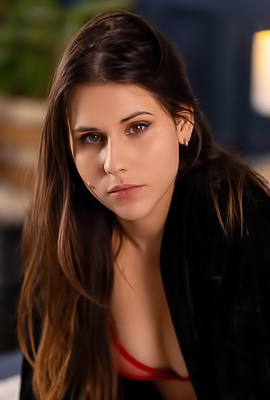 Amber Slassh In Skimpy Red Lingerie That Reveals More Than It Conceals Of Her Gorgeous Body