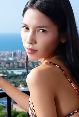 >Ill Concede, Eizas Curtain of Lace Whispers Against Her Smooth Thai Thighs